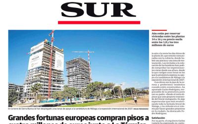 Grandes fortunas europeas compran pisos a cuatro millones de euros junto a La Térmica