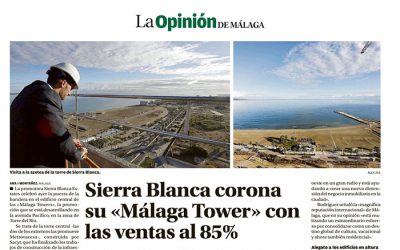 Sierra Blanca corona su «Málaga Tower» con las ventas al 85%